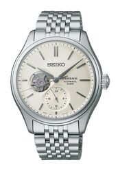 Seiko Presage Open Heart Automatik Weiß