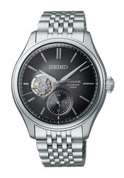 Seiko Presage Open Heart Automatik Grau