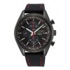Herrenchronograph Solar Macchina Sportiva Schwarz