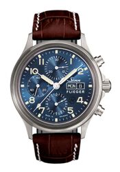Sinn Fliegerchronograph 358 Sa BE Silber
