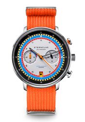 Sternglas Hamburg Chrono Quarz Regatta Orange