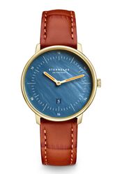 Sternglas Naos XS Quarz Perlmutt Blau