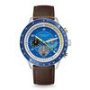 Tachymeter 2.0 Blau Modena dunkelbraun