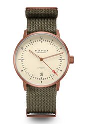 Sternglas Naos Automatik alabaster bronze 38mm fieldgreen