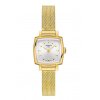 T-Classic Lovely Square Damenuhr Silber