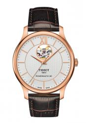 Tissot Tradition Open Heart Herrenuhr Automatik Weiß