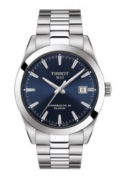 Tissot Gentleman Powermatic 80 Silicium Herrenuhr Silber