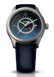 Traser Aurora GMT Blue Leder
