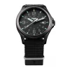 Officer Pro Gunmetal Black Militäruhr Schwarz
