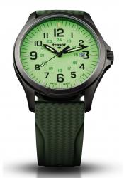 Traser Officer Pro Gunmetal Lime Militäruhr