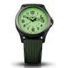Officer Pro Gunmetal Lime Militäruhr