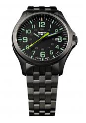 Traser P67 Officer Pro Gunmetal Black / Lime Herrenuhr