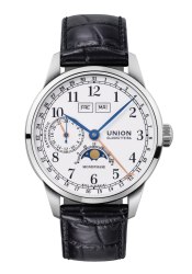 Union Glashütte SA. 1893 Johannes Dürrsten Edition Mondphase Herrenuhr