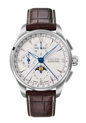 Union Glashütte SA. Belisar Chronograph Mondphase Weiß