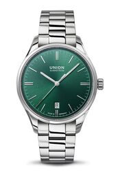 Union Glashütte SA. Viro Datum grün