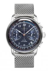 Zeppelin Herrenchronograph Los Angeles Silber