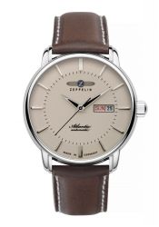 Zeppelin Herrenuhr Atlantic Automatik Weiß