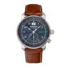 Los Angeles Herrenuhr Dual-Time Blau