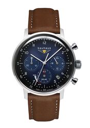 bauhaus Herrenchronograph Solar  Blau