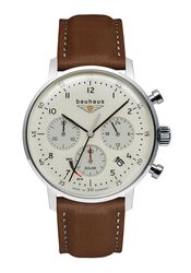 bauhaus Herrenchronograph Solar Beige