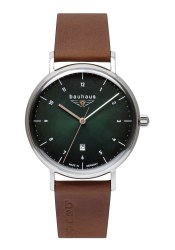 bauhaus Herrenuhr Grün