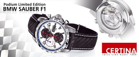 Certina BMW Sauber F1 Special